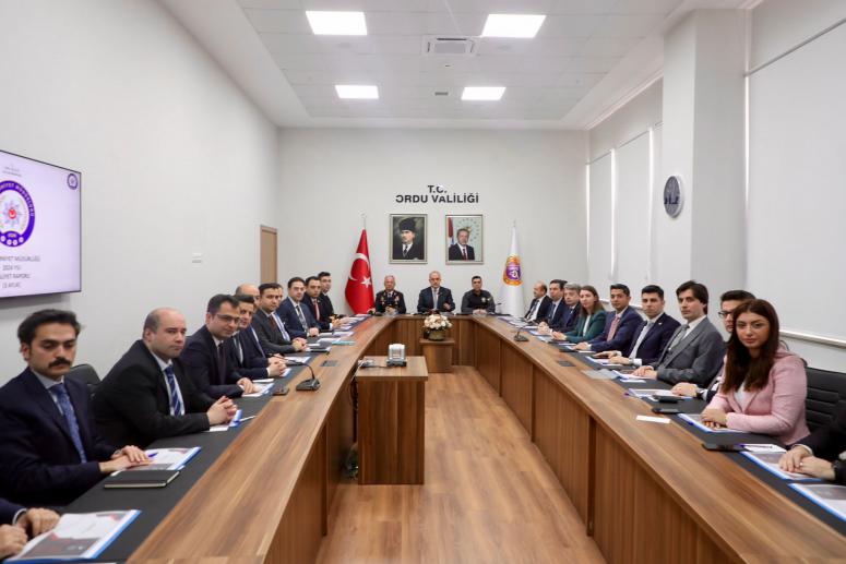 Nisan Ayı İl Güvenlik Asayiş ve Koordinasyon Toplantısı Yapıldı