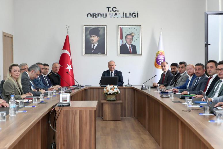Orman Yangınları İle Mücadele Komisyon Toplantısı Yapıldı