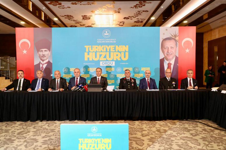 Türkiye’nin Huzuru Toplantısı Ordu’da Yapıldı