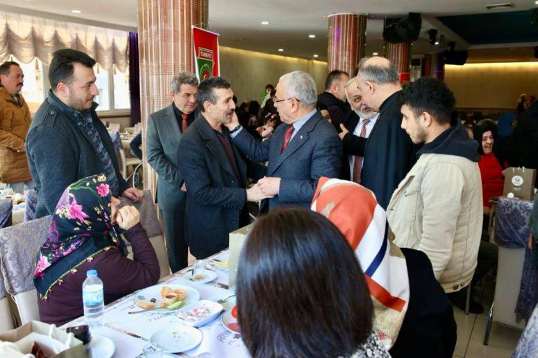 BAŞKAN GÜLER: “HER DAİM ONLARIN EMRİNDEYİZ”