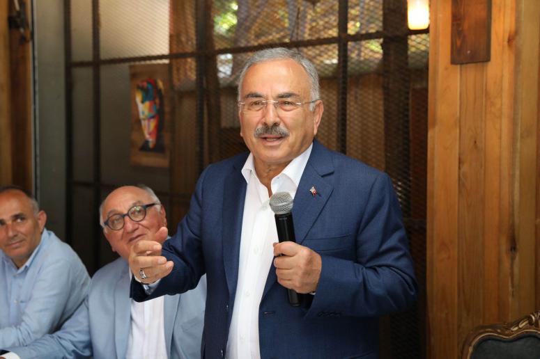BAŞKAN GÜLER, İŞ DÜNYASI İLE BİR ARAYA GELDİ