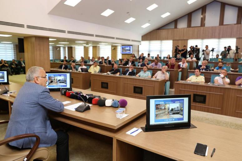 BAŞKAN GÜLER, HEYELAN VE TAŞKINLARIN RÖNTGENİNİ ÇEKTİ