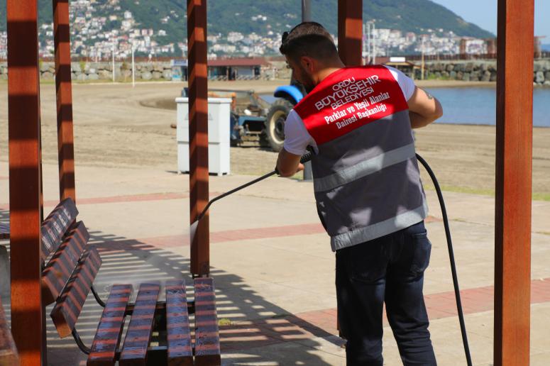 BÜYÜKŞEHİR PLAJLARI DENİZ SEZONUNA HAZIRLIYOR