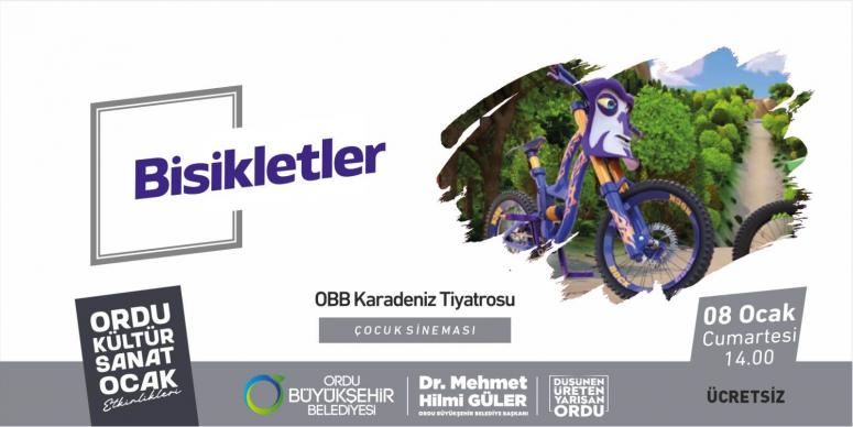 ÇOCUKLAR “BİSİKLETLER” SİZİ BEKLİYOR