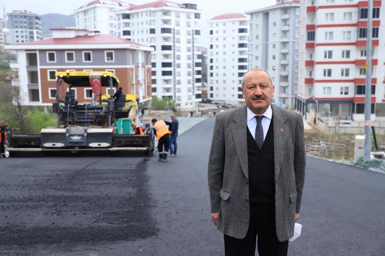 BÜYÜKŞEHİR ASFALTTA HIZ KESMİYOR