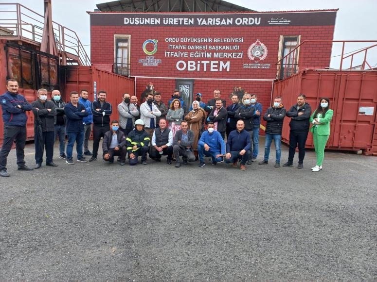 ORBEL PERSONELİNE YANGIN EĞİTİMİ