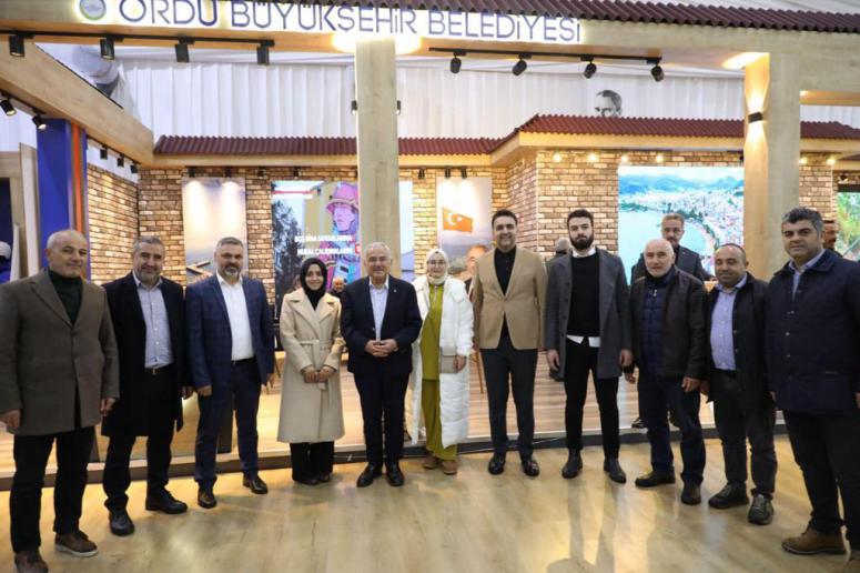 BAŞKAN GÜLER 4 GÜN BOYUNCA MİSAFİRLERİNİ AĞIRLADI