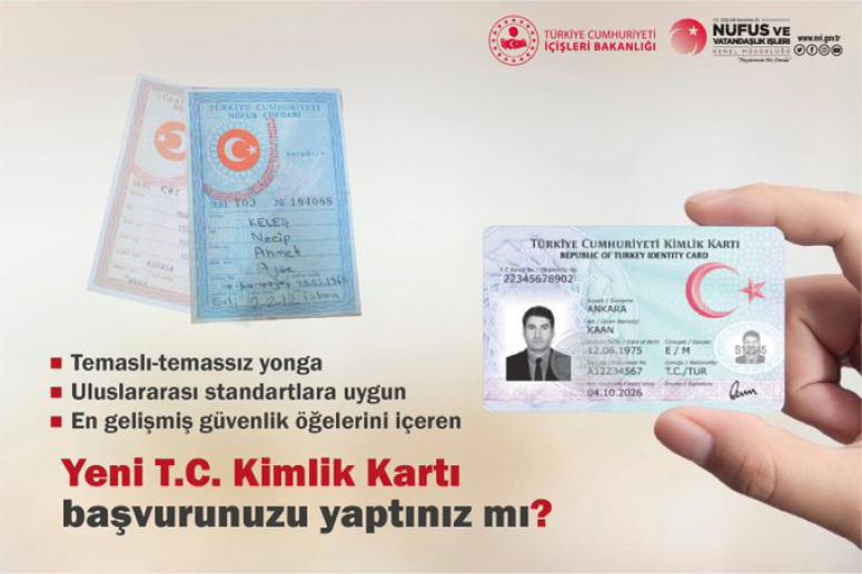 İl Nüfus ve Vatandaşlık Müdürü Mercan’dan Çağrı: “Eski Nüfus Cüzdanlarınızı ve Sürücü Belgelerinizi Değiştirin”