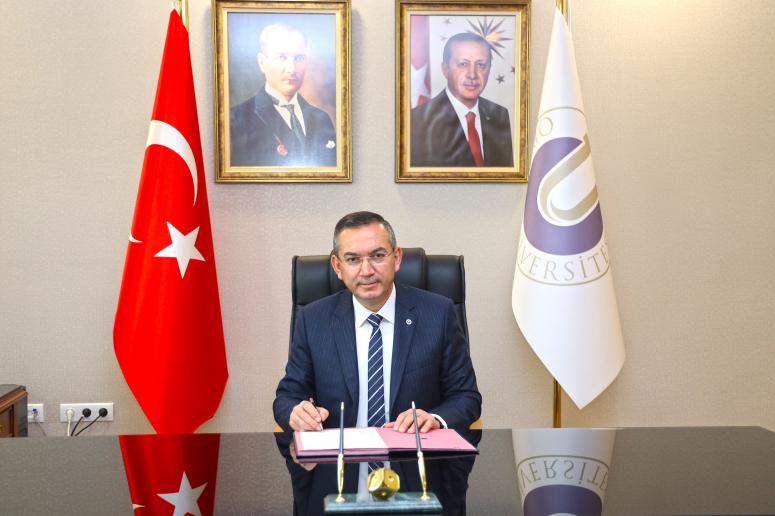 Rektör Prof. Dr. Ali Akdoğan’ın Cumhuriyet Bayramı Kutlama Mesajı