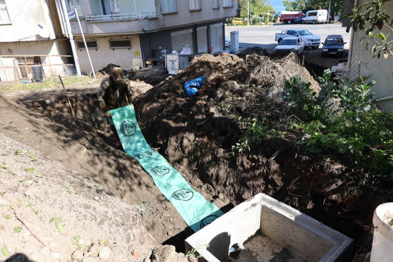 PERŞEMBE İLÇESİ KACALI MAHALLESİ FATİH CADDESİNİN ALT YAPISI YENİLENİYOR