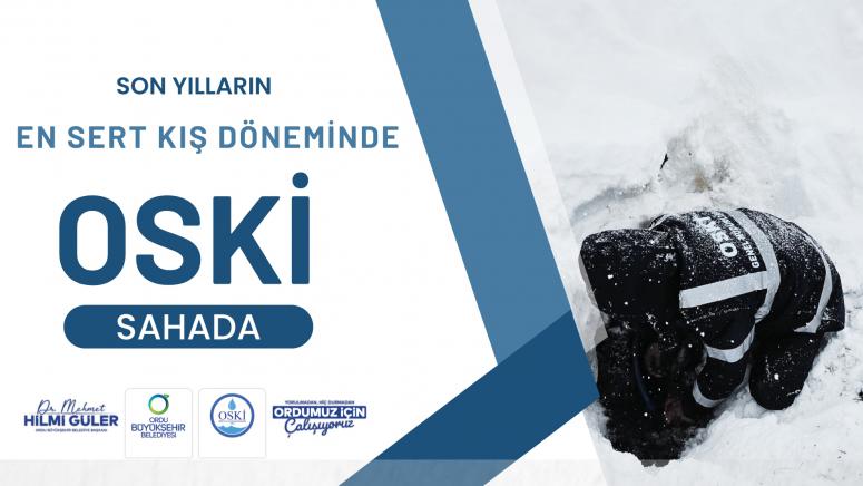 SON YILLARIN EN SERT KIŞ DÖNEMİNDE OSKİ SAHADA