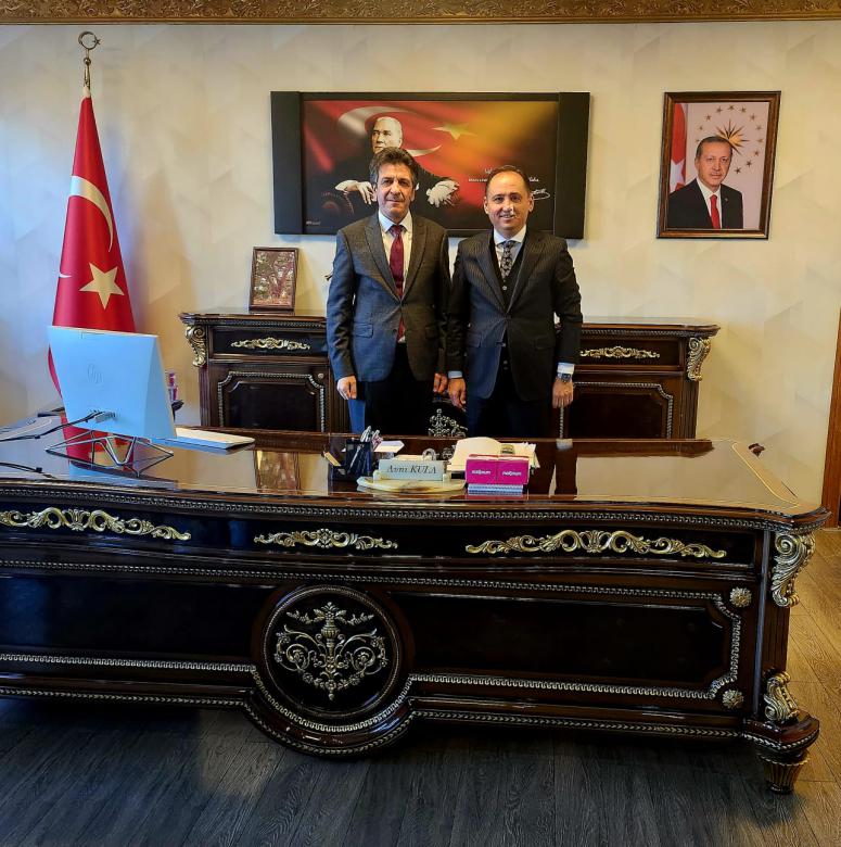 Murat Kaçak’tan Kaymakam Avni Kula ziyaret