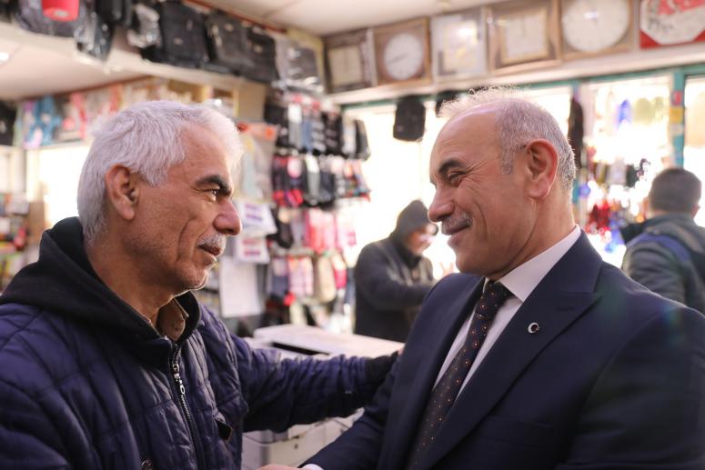 AK Partili Tekintaş ilçeleri ziyaret ediyor: Tek derdimiz hizmet