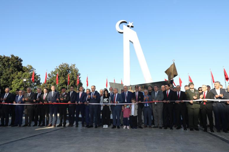 ORDU ŞEHİTLER ANITI BAŞKAN GÜLER’E NASİP OLDU