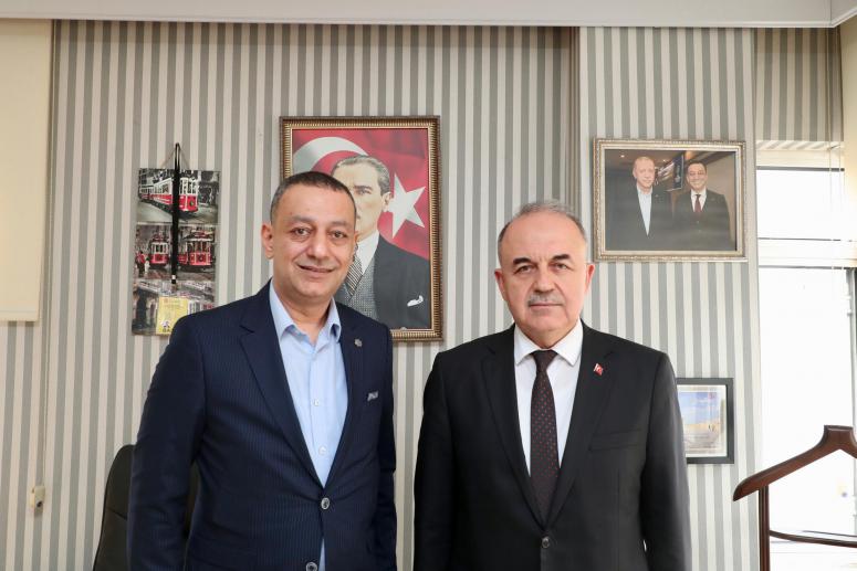 VALİ EROL’DAN GAZETECİ GÜNGÖR’E ZİYARET