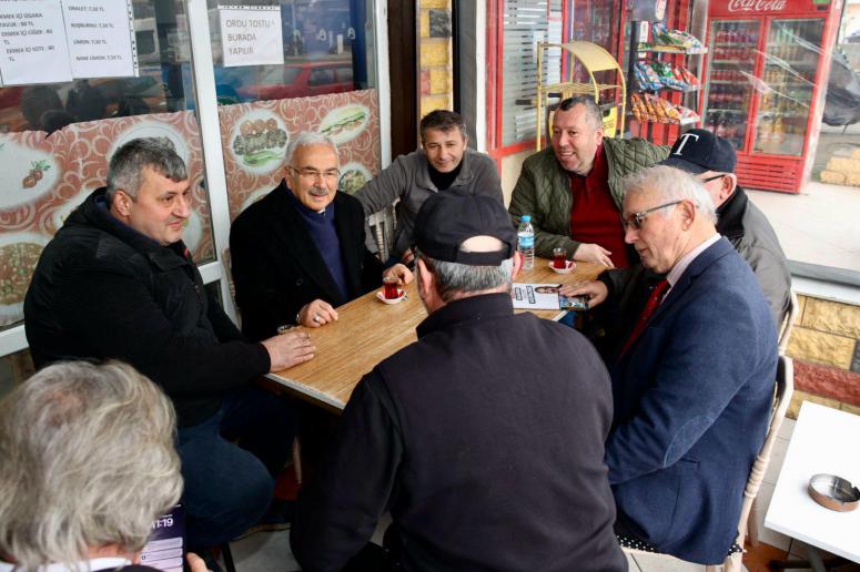SANAYİ ESNAFINDAN BAŞKAN GÜLER’E TAM DESTEK