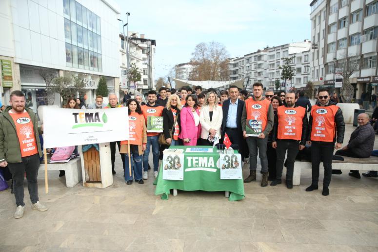 TEMA VAKFI'NIN KURULUŞ YIL DÖNÜMÜ ORDU'DA COŞKUYLA KUTLANDI